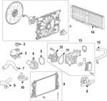 2512082 - Cooling System: ACDelcoâ„¢ Gasket for GM Image