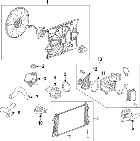 Cooling System for 2025 Buick Encore GX #0