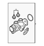 4M0611021H - Body: Master Cylinder for Audi Image