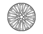 52910S8330 - : Wheel, Alloy for Hyundai Image