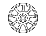 52910S8820 - : Wheel, Alloy for Hyundai Image