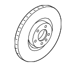 95B615302J - : Rotor for Porsche: Macan Image