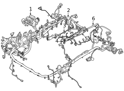 Wiring Harness for 2024 Ford Mustang #0