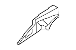 BK3Z6128409J - Body: Roof Side Rail Reinforcement for Ford Image