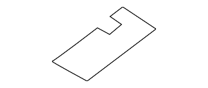 CK4Z61513A03A - Body: Roof Side Rail Reinforcement Bracket for Ford Image