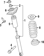 550205MP1A - : Coil Spring for Nissan Image