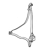 86885AC803 - : Lap &amp; Shoulder Belt for Infiniti Image