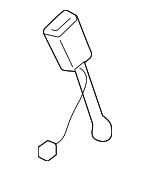 86842AM800 - Electrical: Buckle End for Infiniti Image