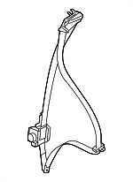 86884AM805 - Electrical: Belt &amp; Retractor for Infiniti Image