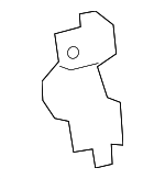 6118304020 - Body: Reinforced Beam Side Bracket for Toyota: Tacoma Image