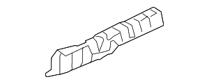 C2C41818 - Exhaust: Rear Shield for Jaguar Image
