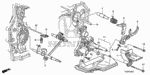 21214RWE000 - Transmission - Automatic: PLATE, OIL SEPARATE for Honda Image