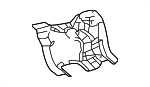 2076820222 - Body: Floor Pan Heat Shield for Mercedes-Benz Image