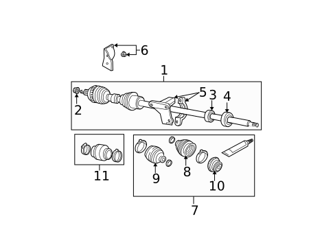 Drive Axles for 2001 Volvo S40 #0