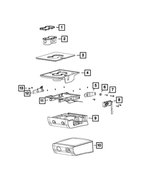 68275661AB - Interior Trim: Armrest Foam for Mopar Image