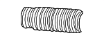4883599AA - Engine: Air Hose for Dodge: Dakota, Durango Image