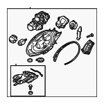 99163196853 - : Headlamp Assembly for Porsche Image