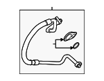 PC3Z19867B - HVAC: A/C Refrigerant Suction Hose for Ford Image