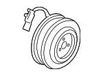 LC3Z19D786B - HVAC: Clutch &amp; Pulley for Ford Image