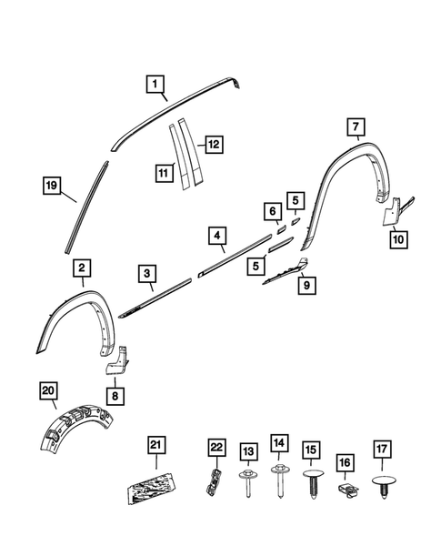 Moldings and Ornamentation for 2022 Ram 2500 #0