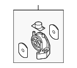 2181039800 - Engine: Side Mount for Kia: Amanti Image