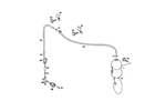 1170780045 - Vacuum System: Branch Fitting for Mercedes-Benz Image