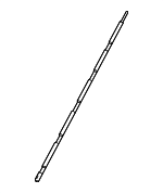 86147S8000 - Body: Side Molding Retainer Bracket for Hyundai Image