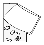 86111S8670 - : Windshield for Hyundai: Palisade Image