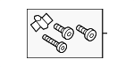 4M0898011 - Body: Mount Kit for Audi Image