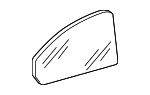 4M0857535J - Body: Mirror Glass for Audi Image