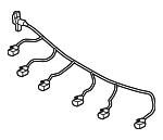 2905408610 - : Harness for Mercedes-Benz Image