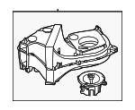 97057391202 - HVAC: Blower Case for Porsche: Panamera Image
