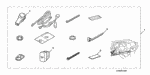 91902S2X003 - Accessory Components: PLASTER, WIRE HARNESS (50X100) for Honda Image
