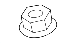 WHT004985 - Suspension: Suspension Shock Absorber Nut for Porsche Image
