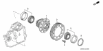 41443PK4000 - Transmission - Automatic: SHIM C (76MM) (2.30) for Honda Image