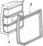 5968305 - Electrical: Lens &amp; Housing for GM Image