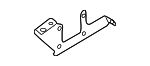4F0201827E - Emission System: Mount Bracket for Audi Image