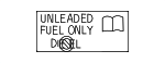 7455930060 - Body: Fuel Label for Lexus: GS450h, LC500h, LS500h, LS600h, RX400h, RX450h, RX450hL Image