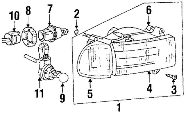 55076749AO - Electrical: Headlamp Assembly for Mopar Image