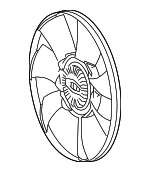 2009723 - Cooling System: Fan Blade for MB Vans Image