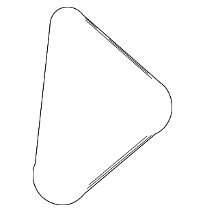 900809112283 - Belts &amp; Cooling: AC Belt for Toyota: Camry, Solara Image