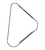 900809112283 - : AC Belt for Toyota: Camry, Solara Image