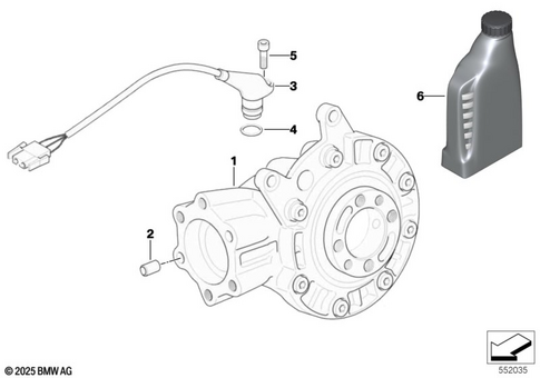 Rear Angular Gearbox for 2002 BMW-Motorrad R 1200 C Independent #0