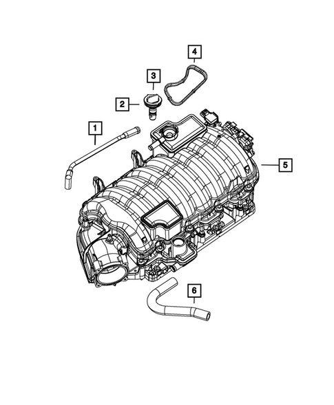 Crankcase Ventilation for 2026 Jeep Wrangler #0