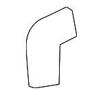 BANE502G2 - Body: Bumper Cover Seal for Mazda: 3 Image