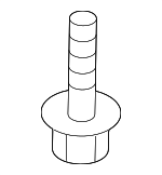 9YA020646 - Body: Bumper Cover Support Rail Bolt for Mazda Image