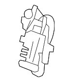 20987409 - Body: Seat Lumbar Support Cushion for Cadillac: Escalade, Escalade ESV, Escalade EXT | Chevrolet: Avalanche, Silverado 2500 HD, Silverado 3500 HD, Suburban 1500, Suburban 2500, Tahoe | GMC: Sierra 2500 HD, Sierra 3500 HD, Yukon, Yukon XL 1500, Yukon XL 2500 Image