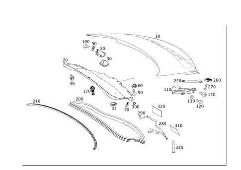 Trunk Lid for 2014 Mercedes-Benz SLS AMG #0
