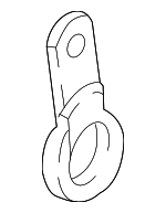 8K0253295 - Exhaust: Front Pipe Plate for Audi Image