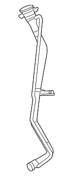 8A4Z9B178A - Fuel System: Filler Tube for Ford: Taurus X Image